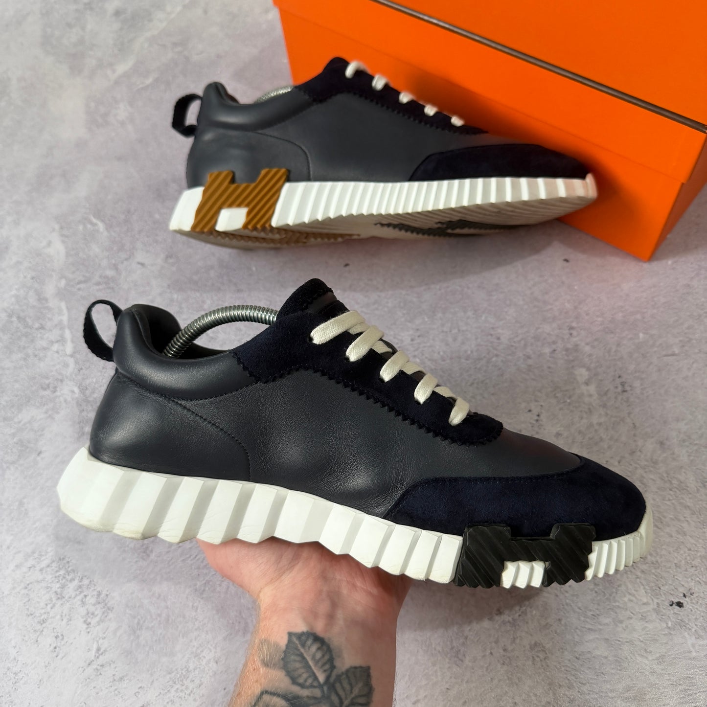 Hermes Bouncing Sneakers - UK 7/7.5