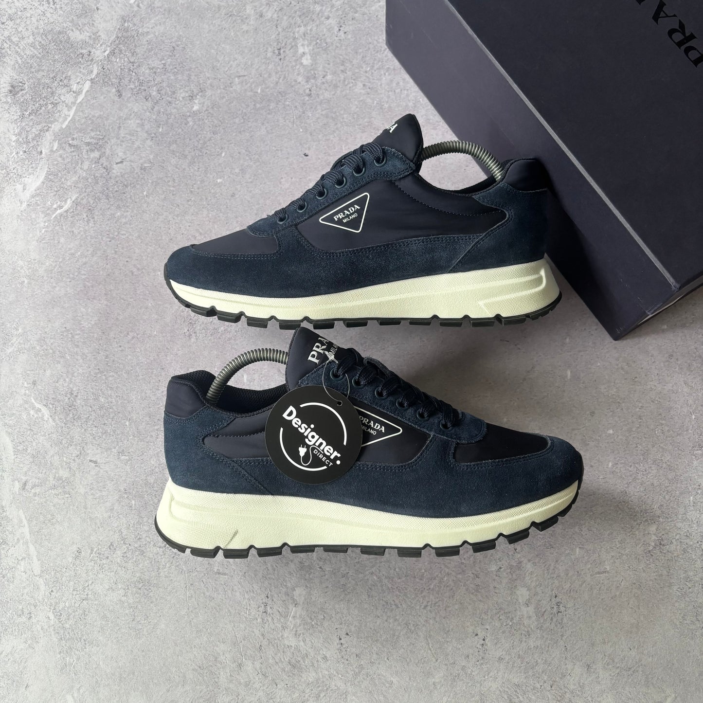 Prada Re-Nylon Trainers - UK 7.5