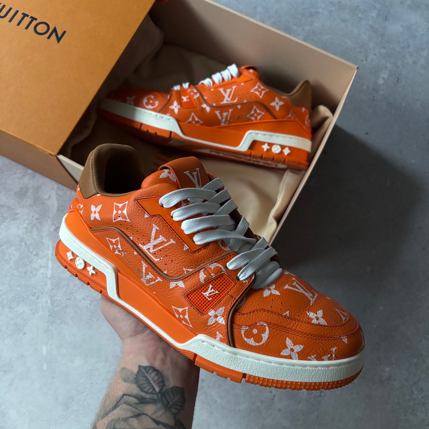 Louis Vuitton VIA P9 Trainers - Fits UK 9.5