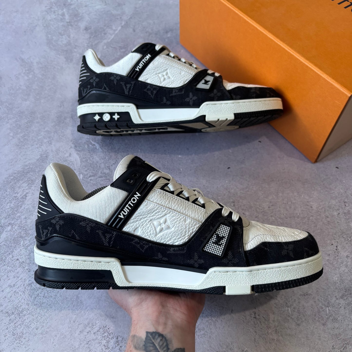 Louis Vuitton Denim Trainers - Fits UK 10