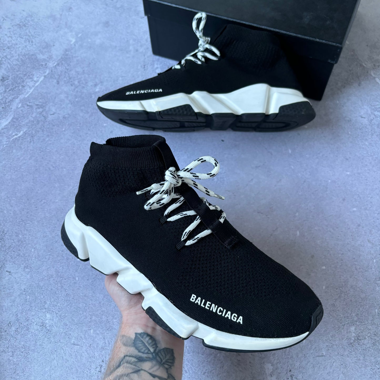Balenciaga Speed Laced Trainers - Fits UK 10