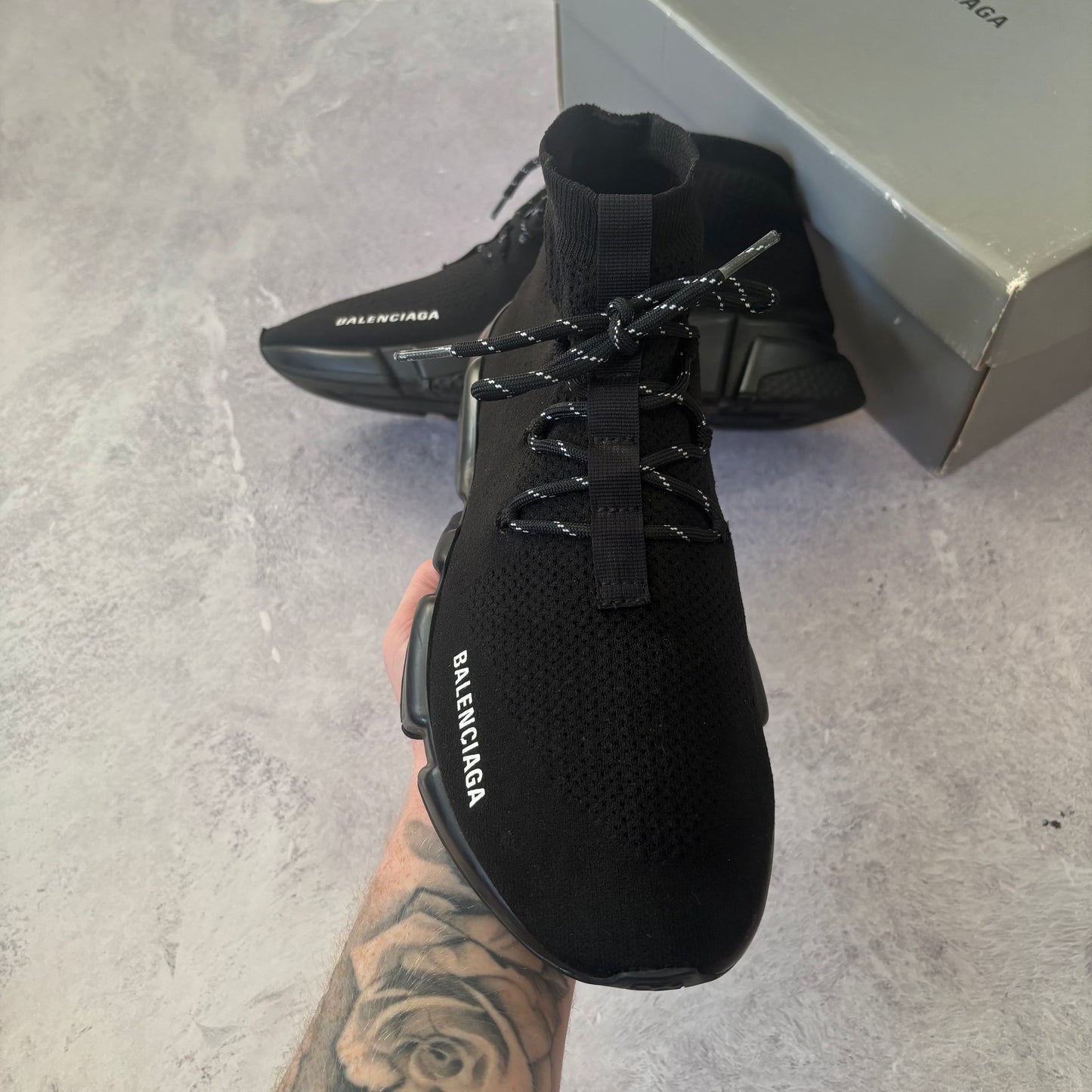 Balenciaga Speed Laced Trainers - Fits UK 9