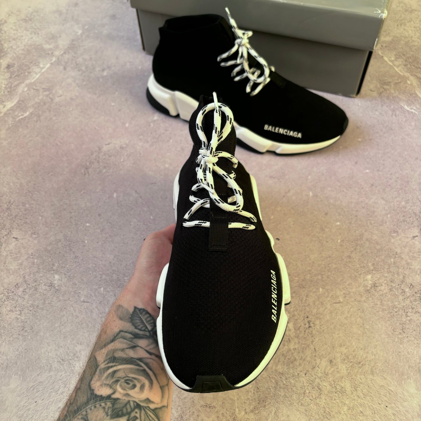 Balenciaga Speed Laced Trainers - Fits UK 10