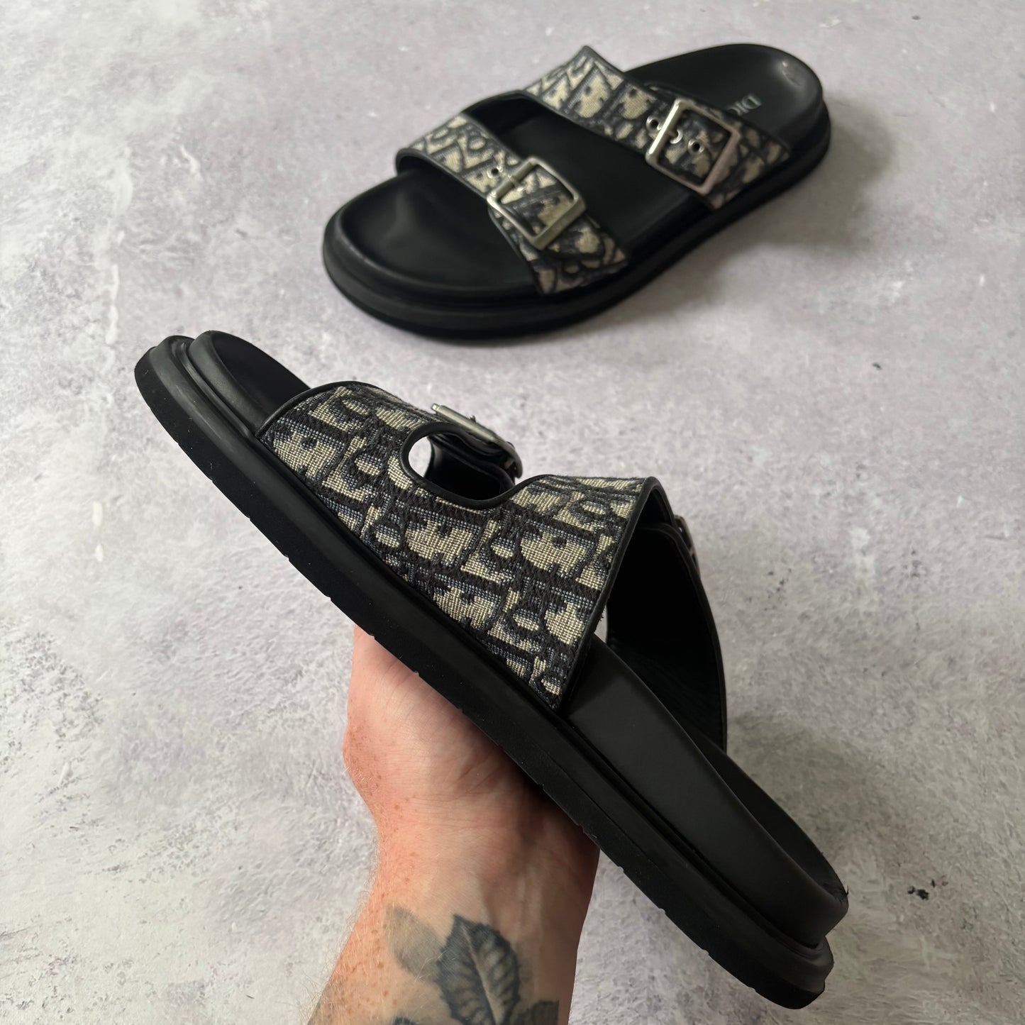 Dior Aqua Sandals - Fits UK 7.5