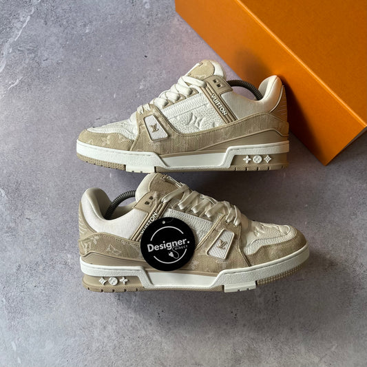 Louis Vuitton Denim Trainers - Fits UK 8.5