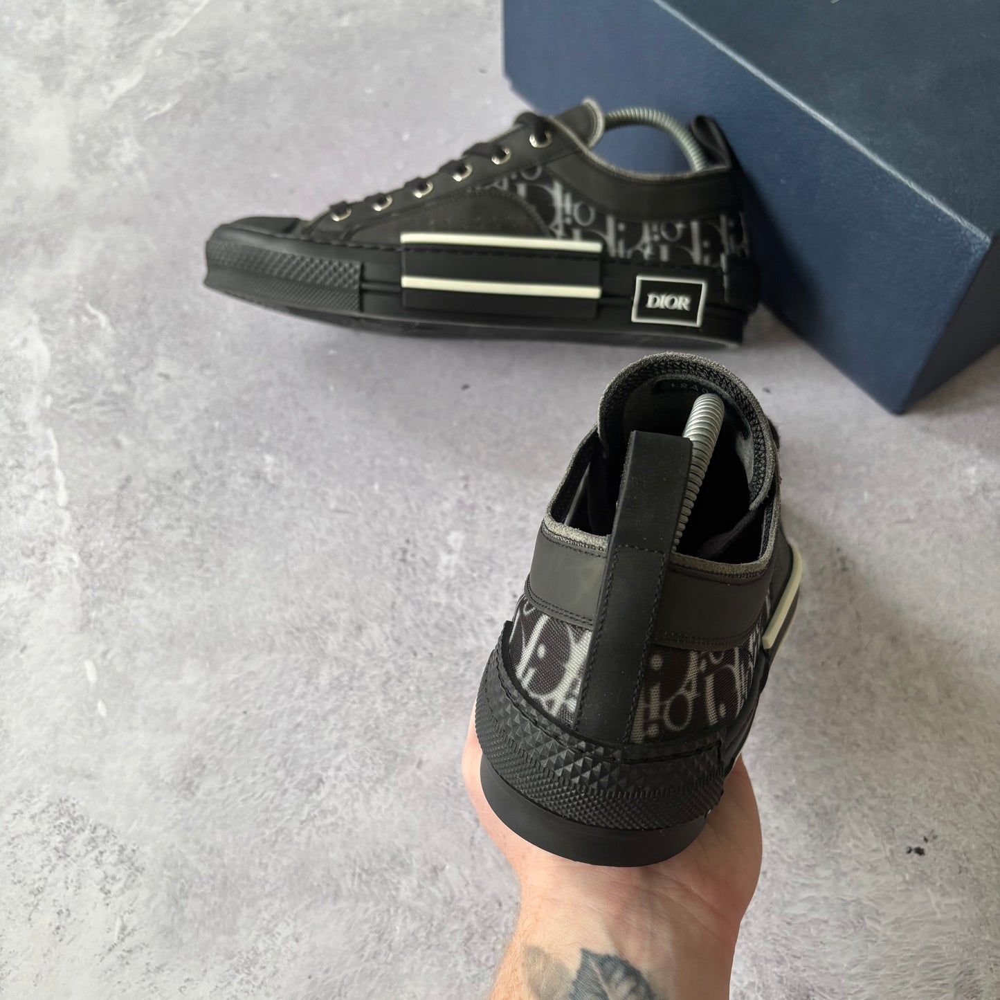 Dior B23 Low Trainers - UK 7
