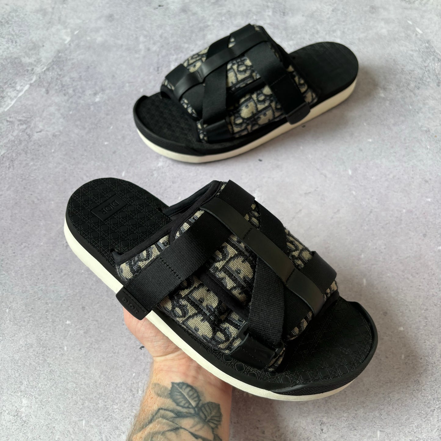 Dior Alpha Sliders - UK 8