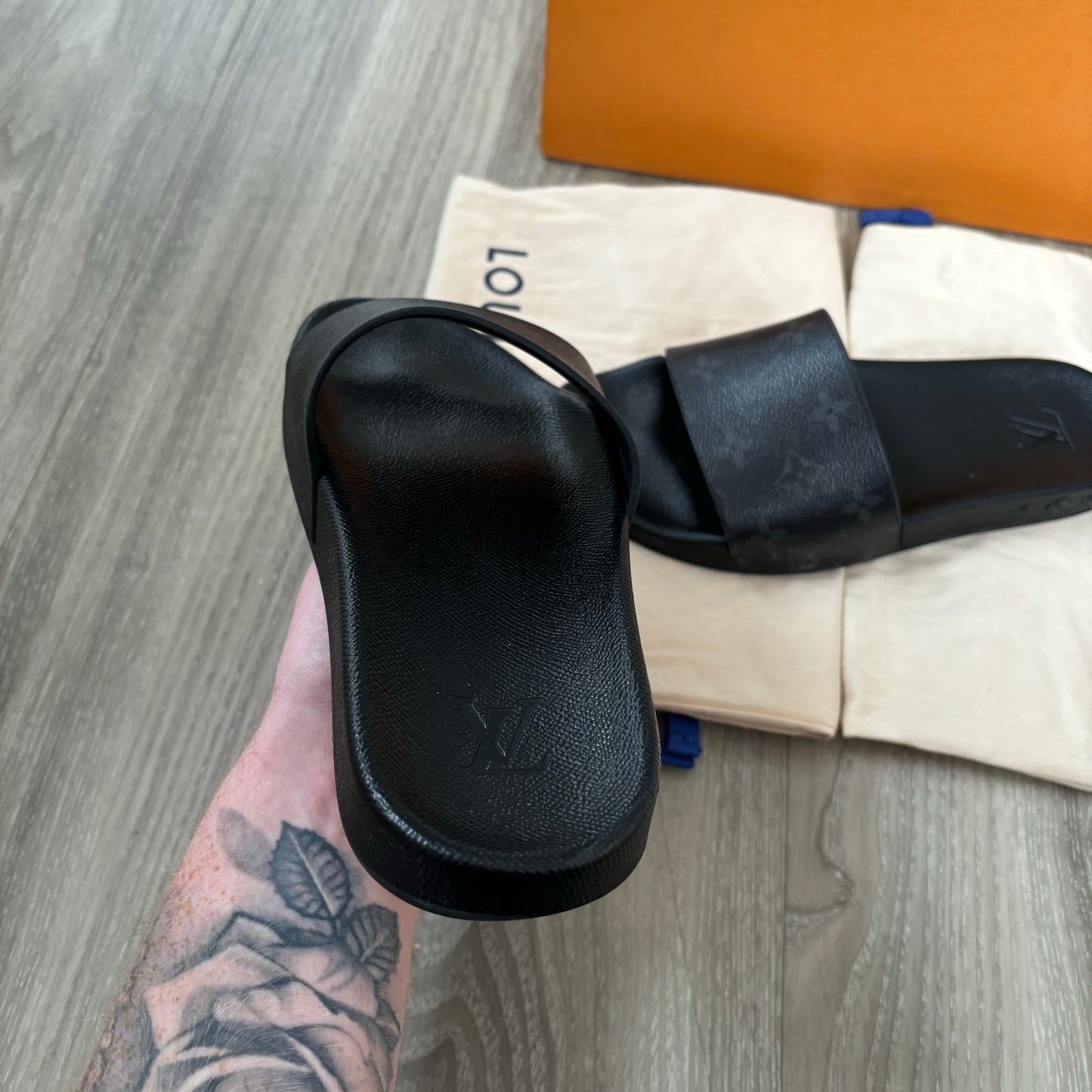 Louis Vuitton Waterfront Mule Sliders UK 7