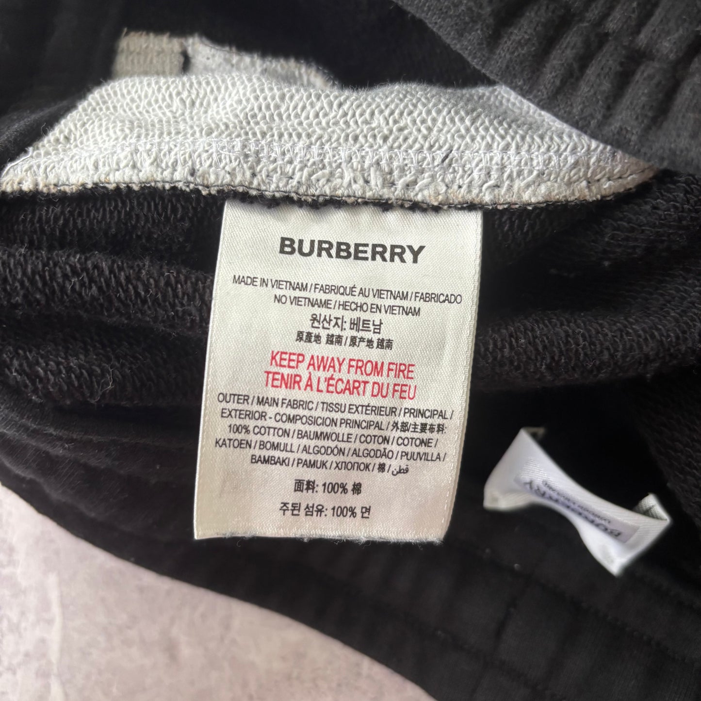 Burberry Tracksuit Pants - Medium