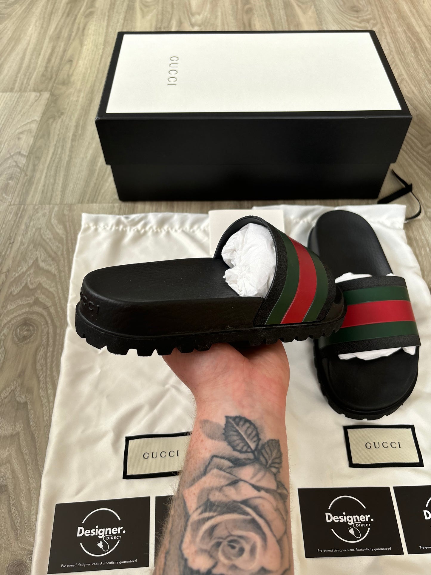 Gucci Sliders UK 6