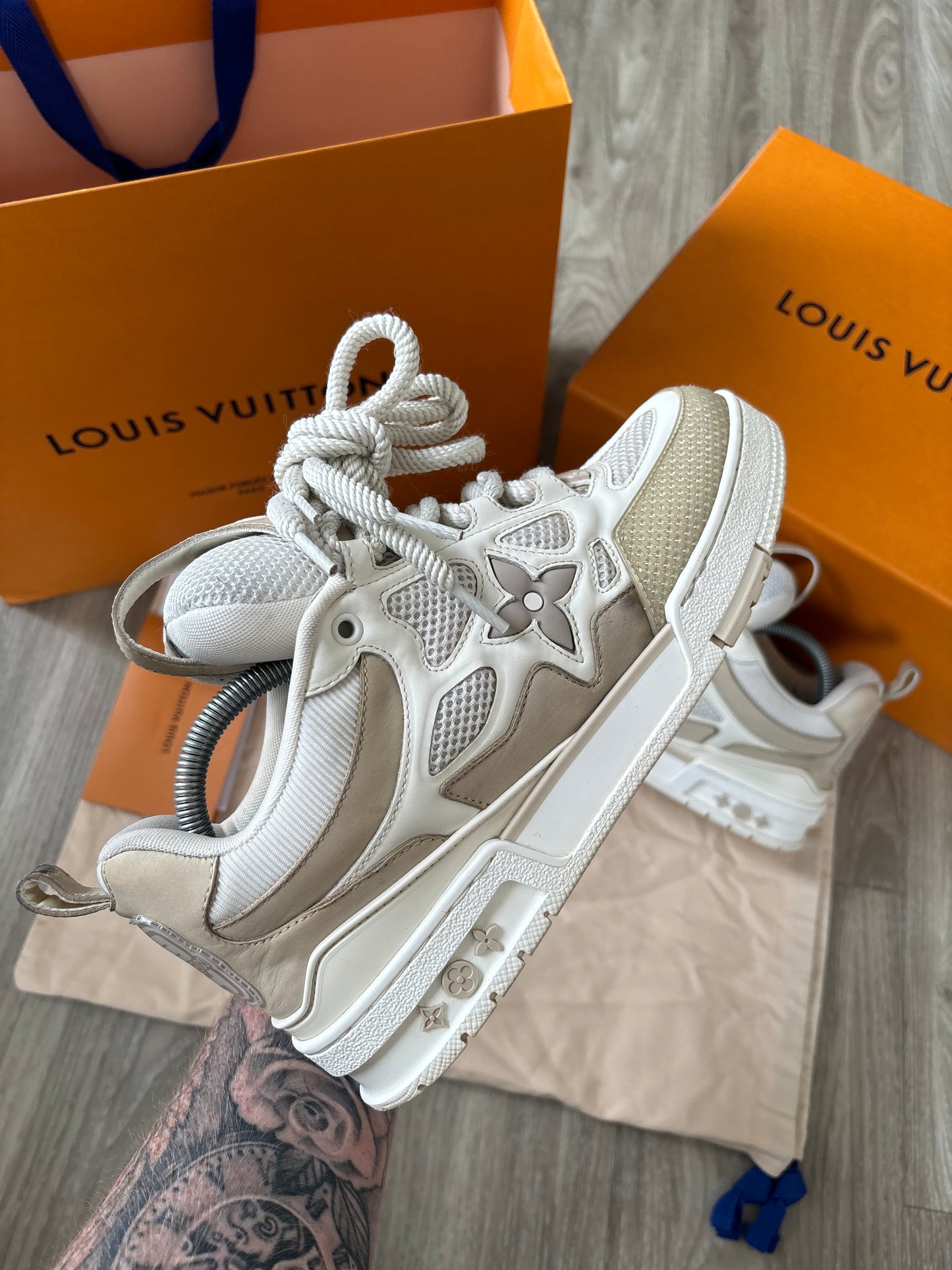 Louis Vuitton Skate Sneakers UK 7.5