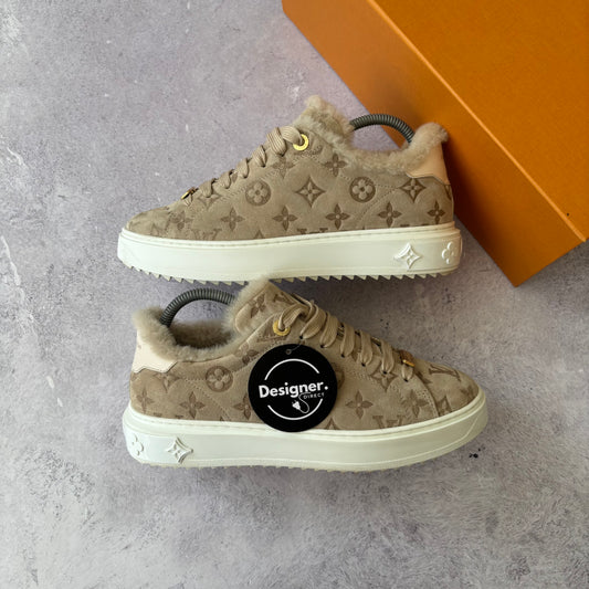 Womens Louis Vuitton Time Out Trainers - Fits UK 6
