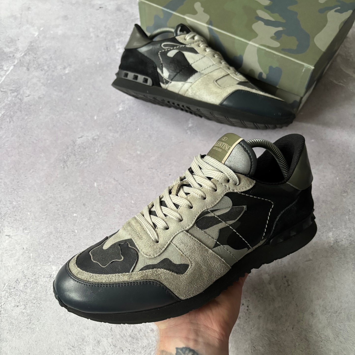 Valentino Rockrunner Trainers - Fits UK 7.5