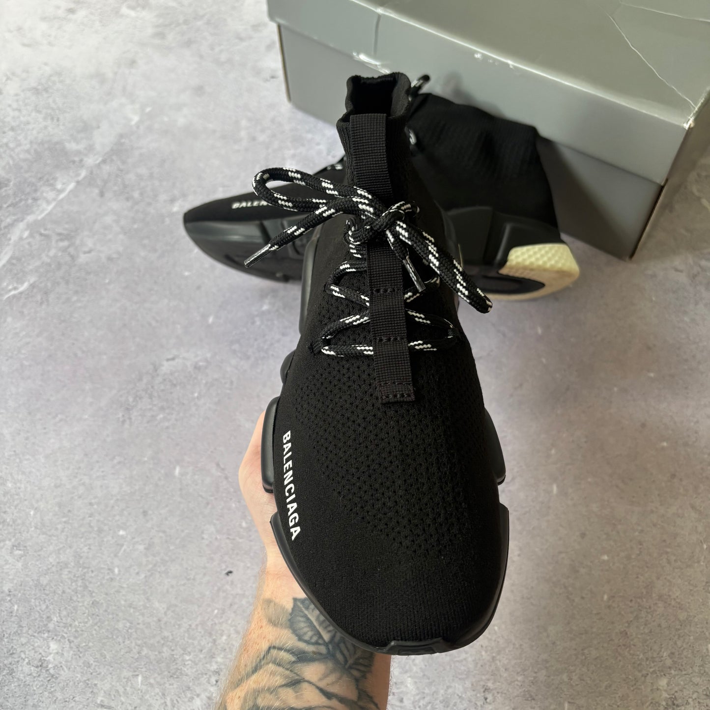 Balenciaga Speed Laced Trainers - Fits UK 8