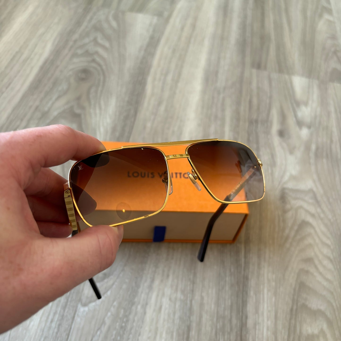 Louis Vuitton Attitude Sunglasses Gold