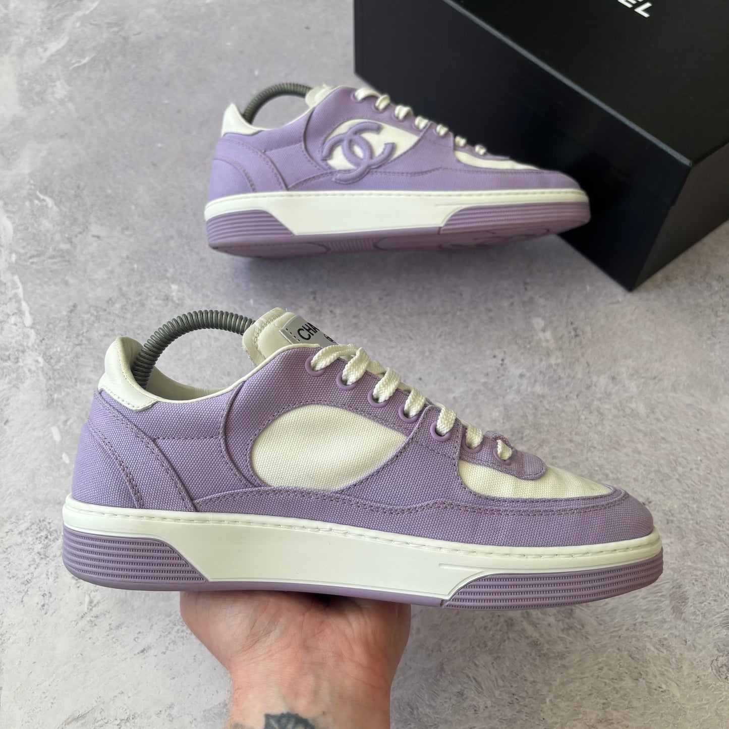 Womens Chanel Trainers - Fits UK 5.5/6