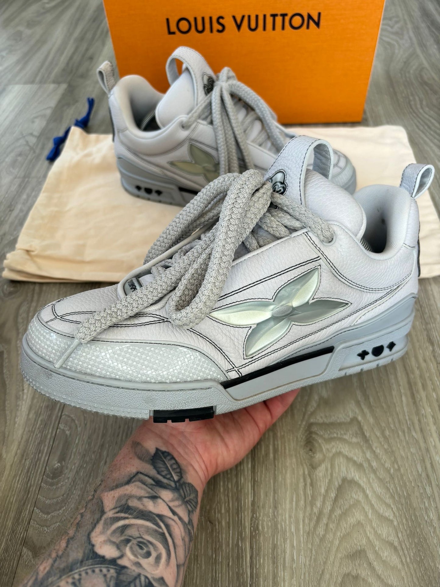 Louis Vuitton Skate Sneakers UK 10/10.5