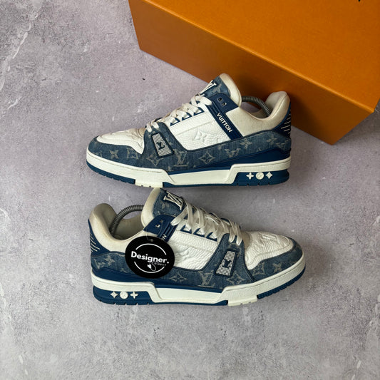 Louis Vuitton Denim Trainers - Fits UK 9