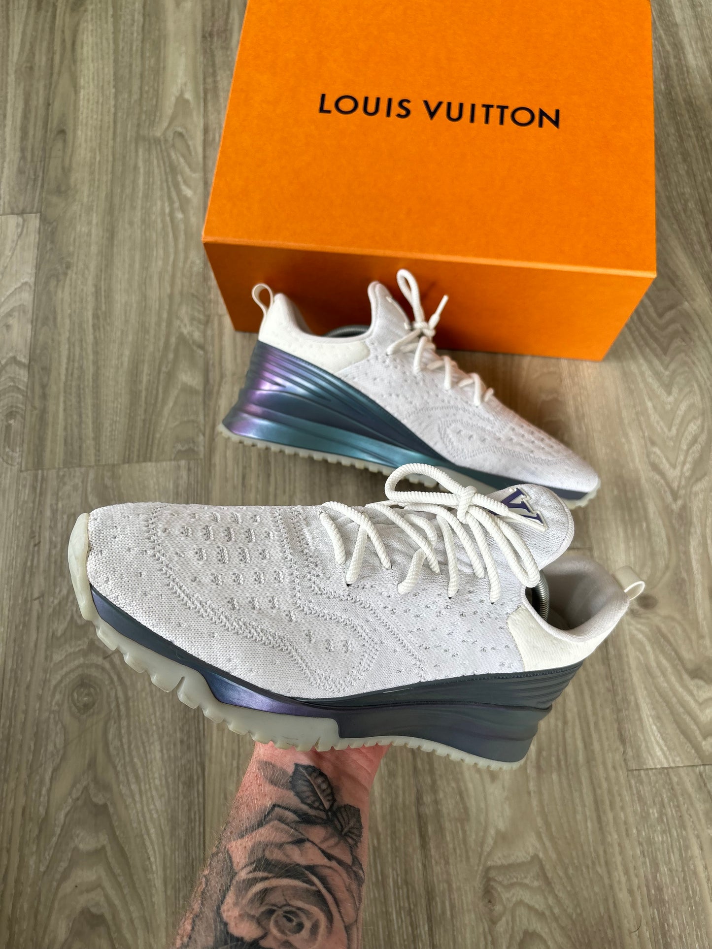 Louis Vuitton VNR Trainers UK 10.5