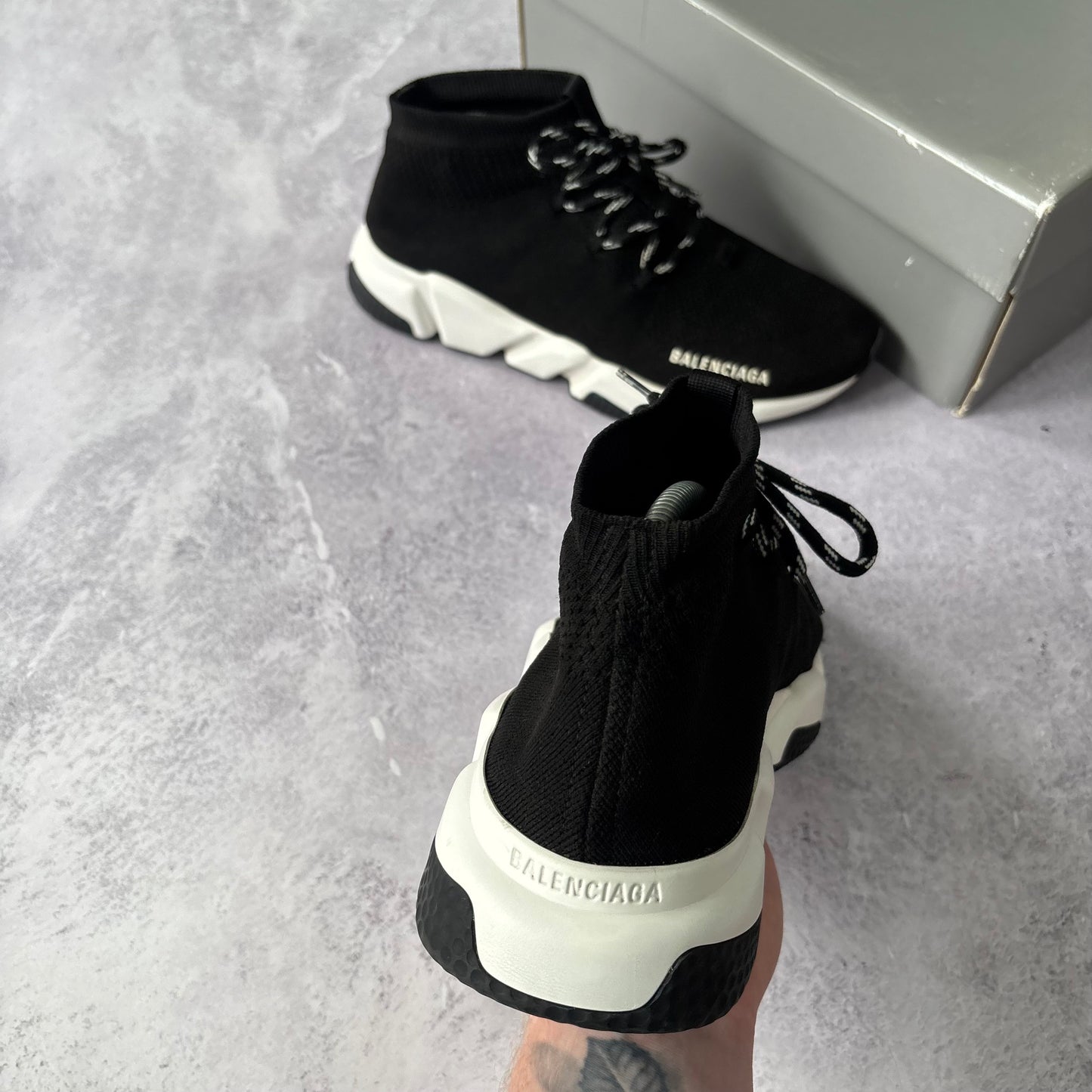 Balenciaga Speed Laced Trainers - Fits UK 8