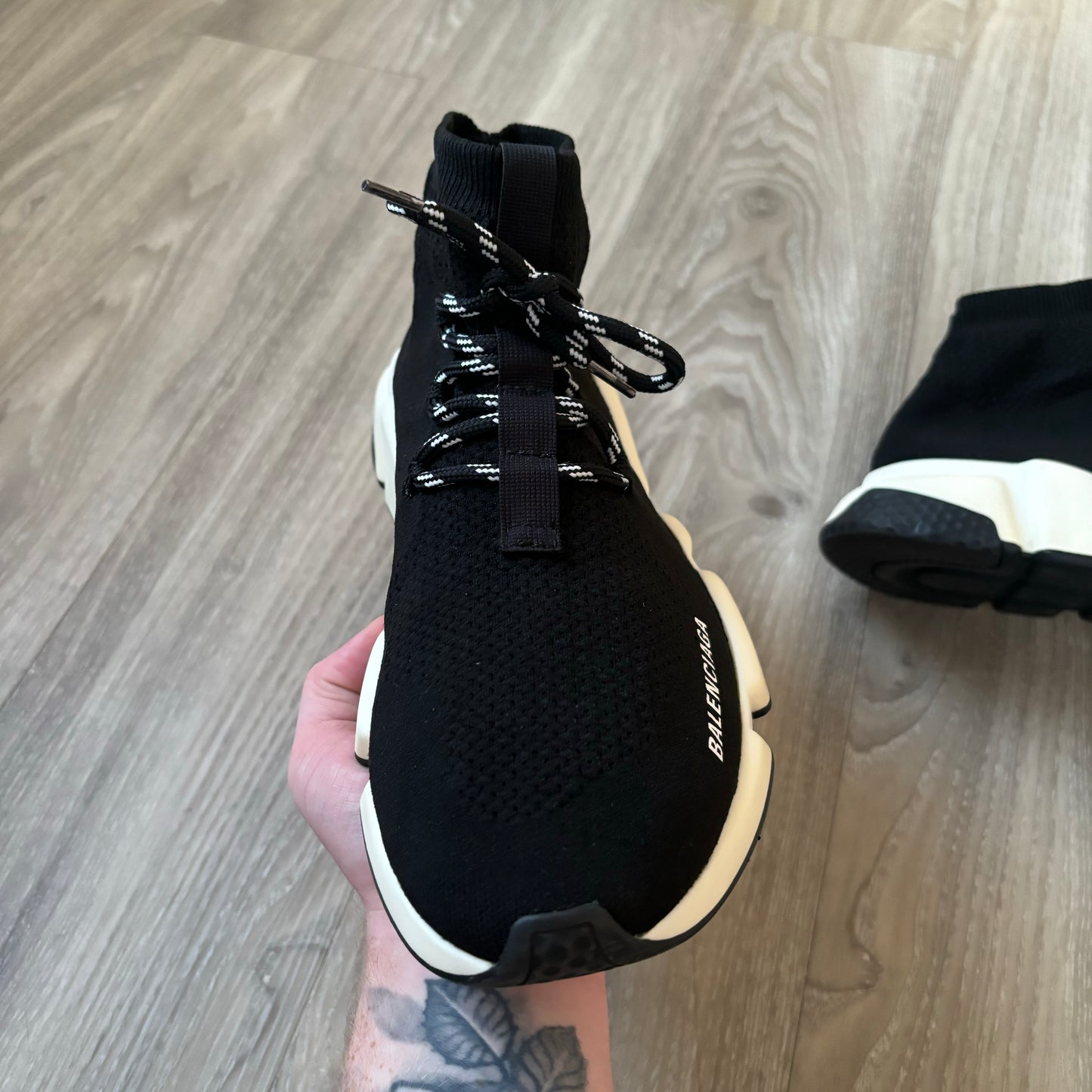 Balenciaga Speed Laced Trainers UK 9