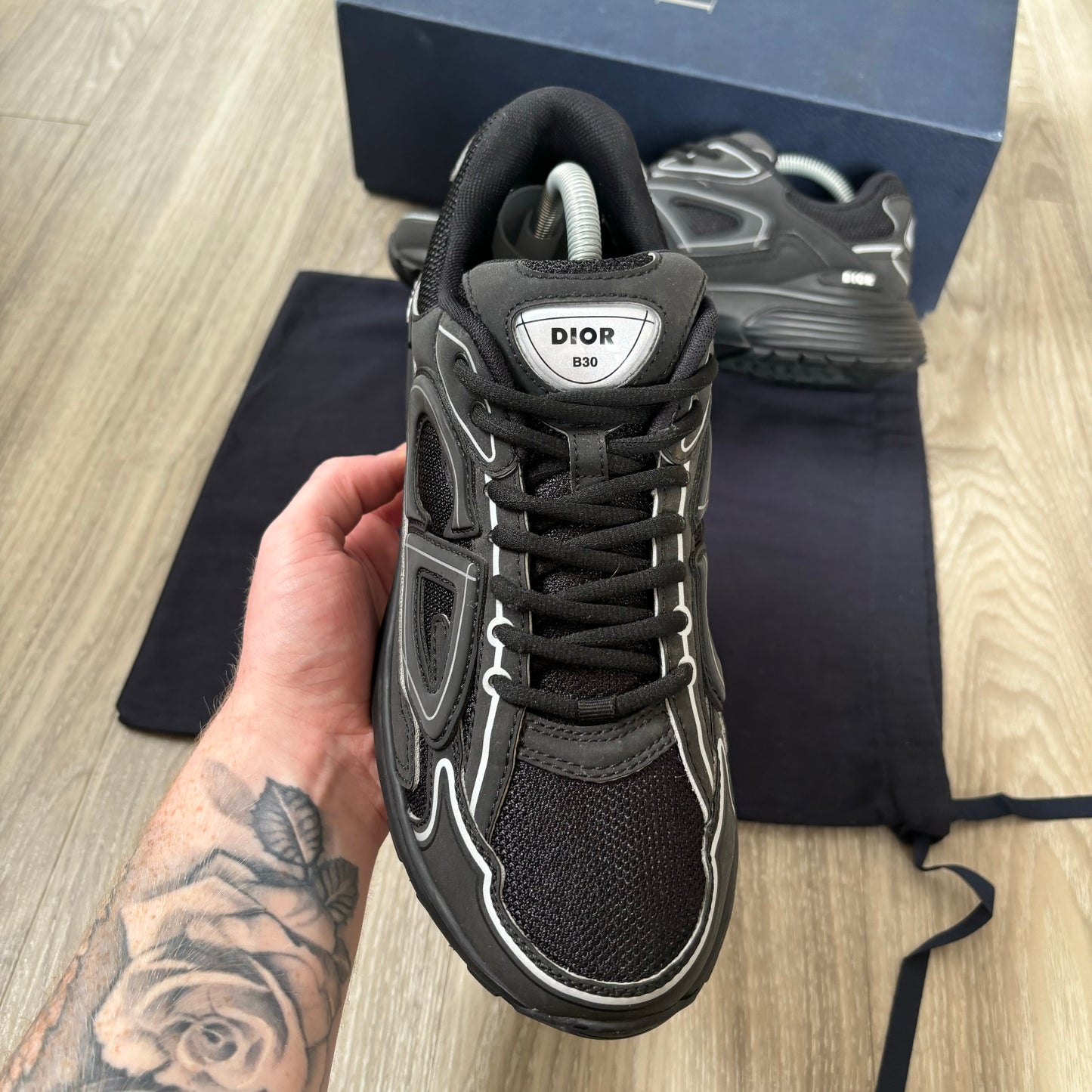 Dior B30 Trainers UK 8.5