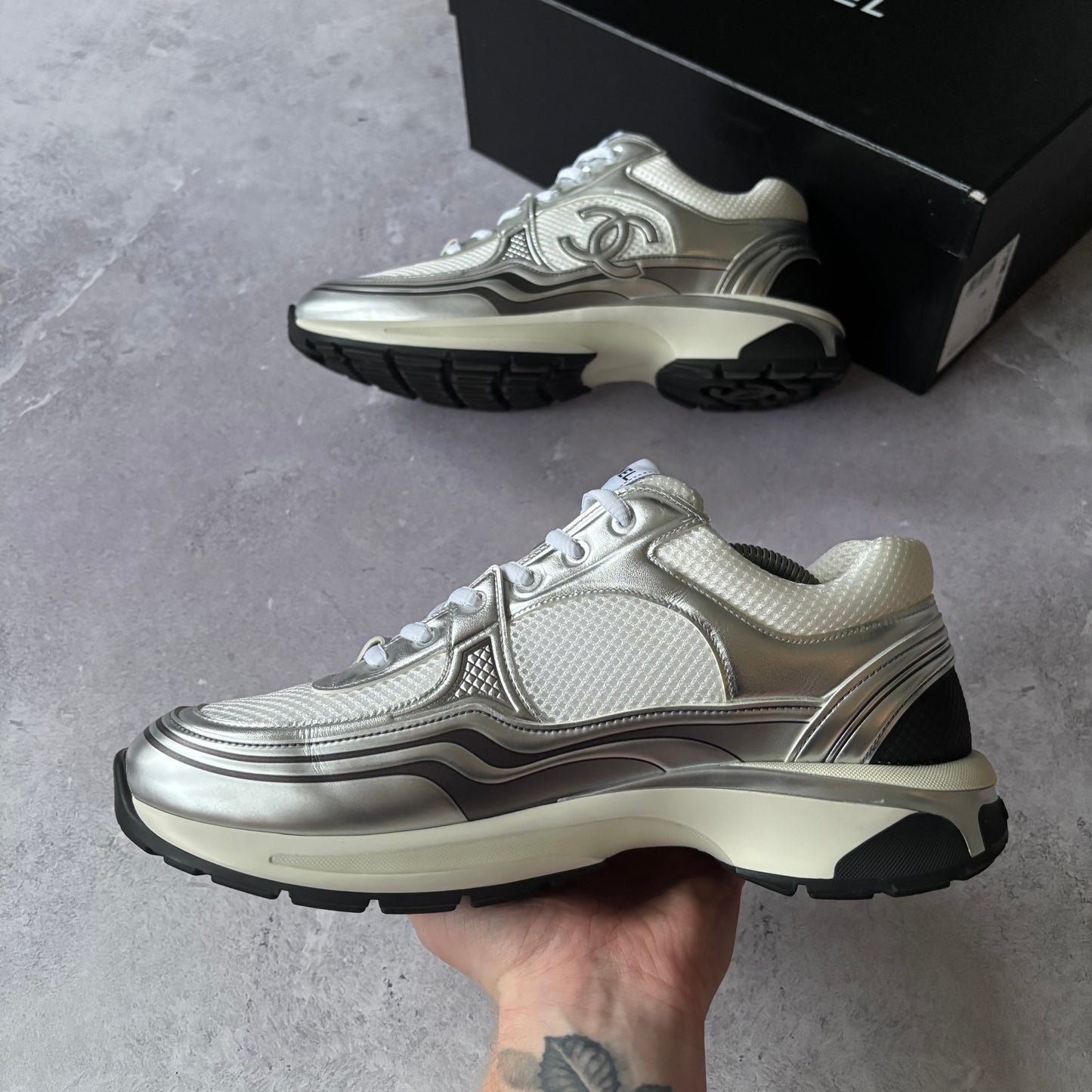 Chanel Runner Trainers - UK 10