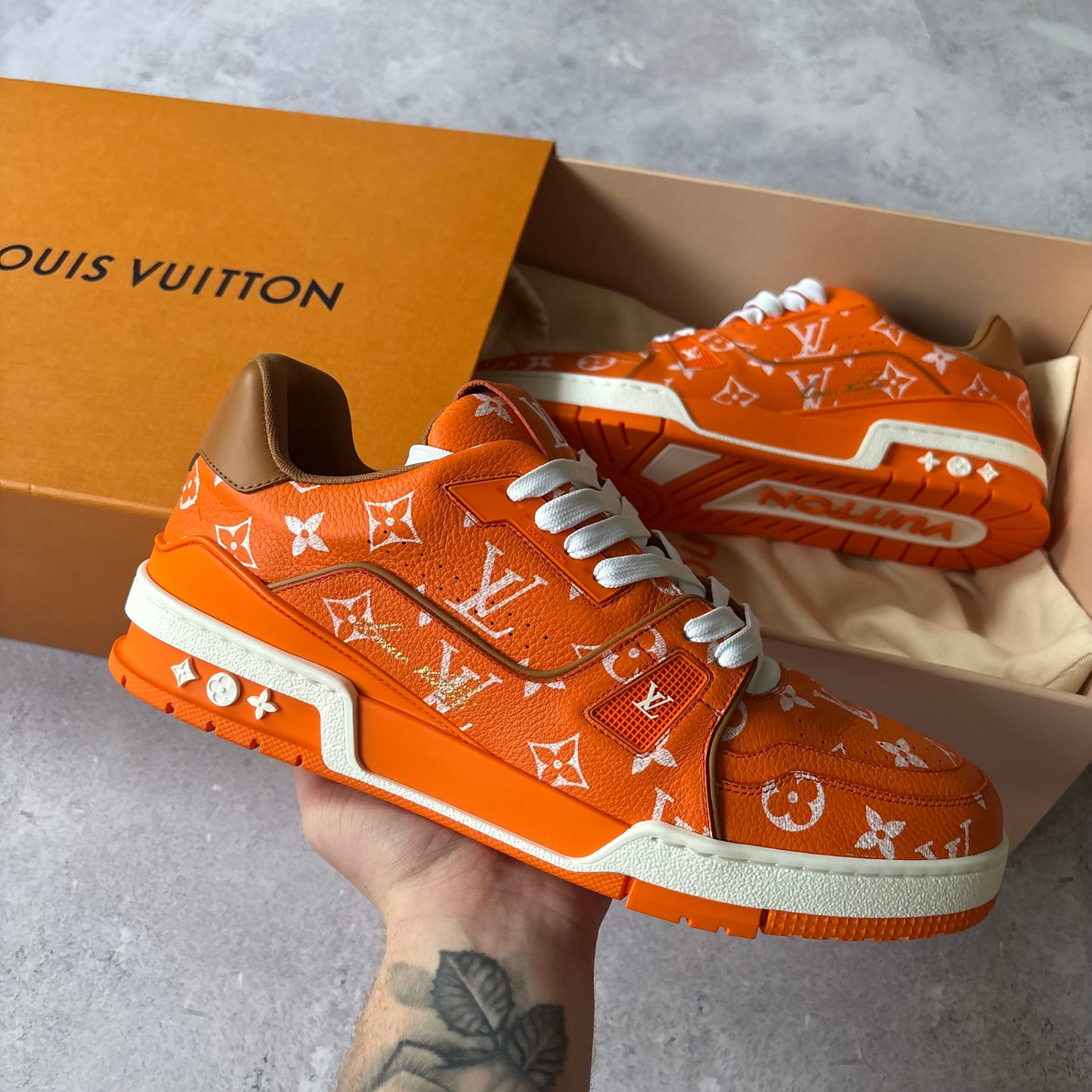 Brand New Louis Vuitton VIA P9 Trainers - Fits UK 11