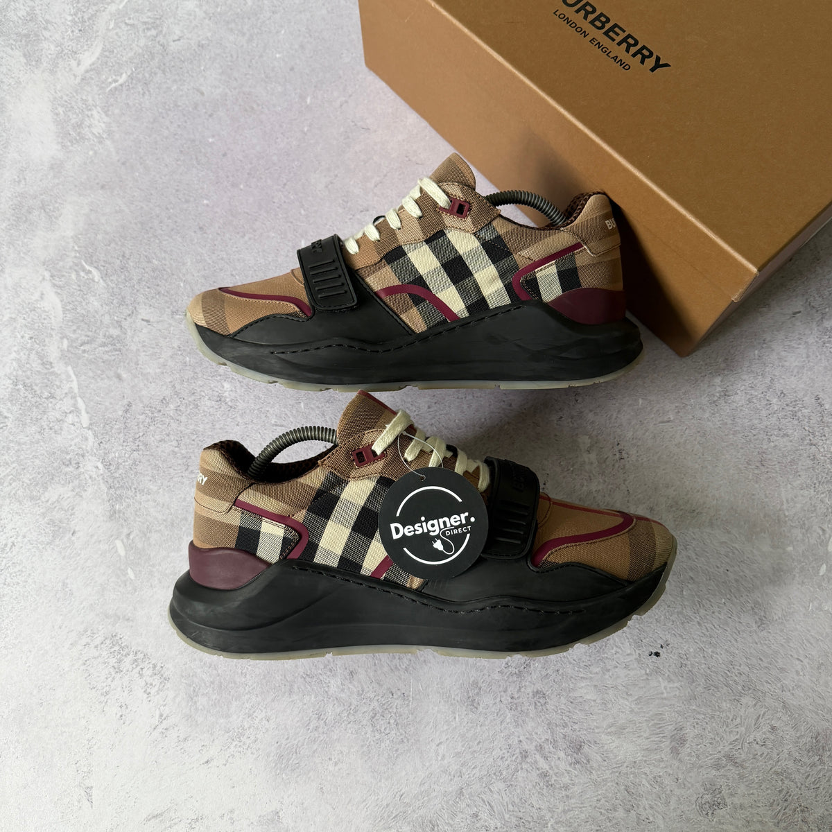 Burberry Ramsey Trainers - UK 9