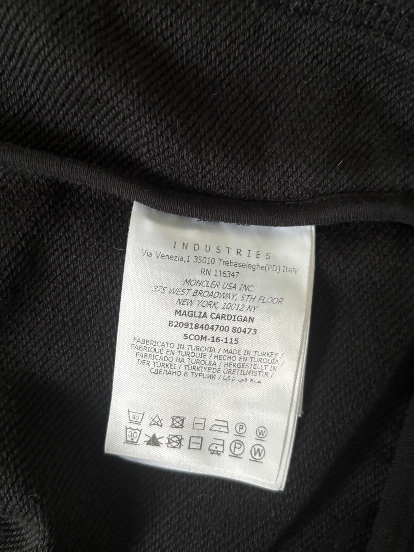 Moncler Zip Up Jacket - Fits Medium