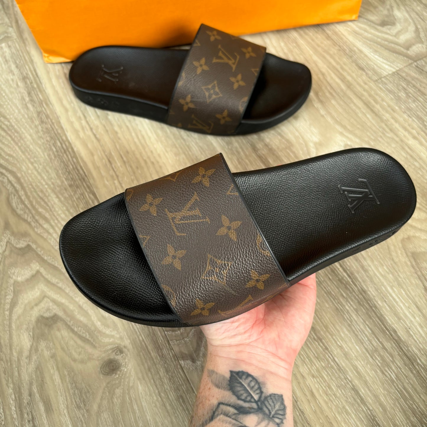 Louis Vuitton Waterfront Mule Sliders UK 8