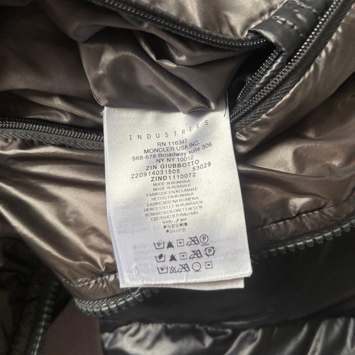 Moncler Zin Puffer Jacket - Size 4