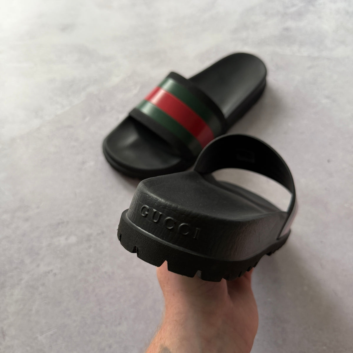 Gucci Web Sliders - UK 9