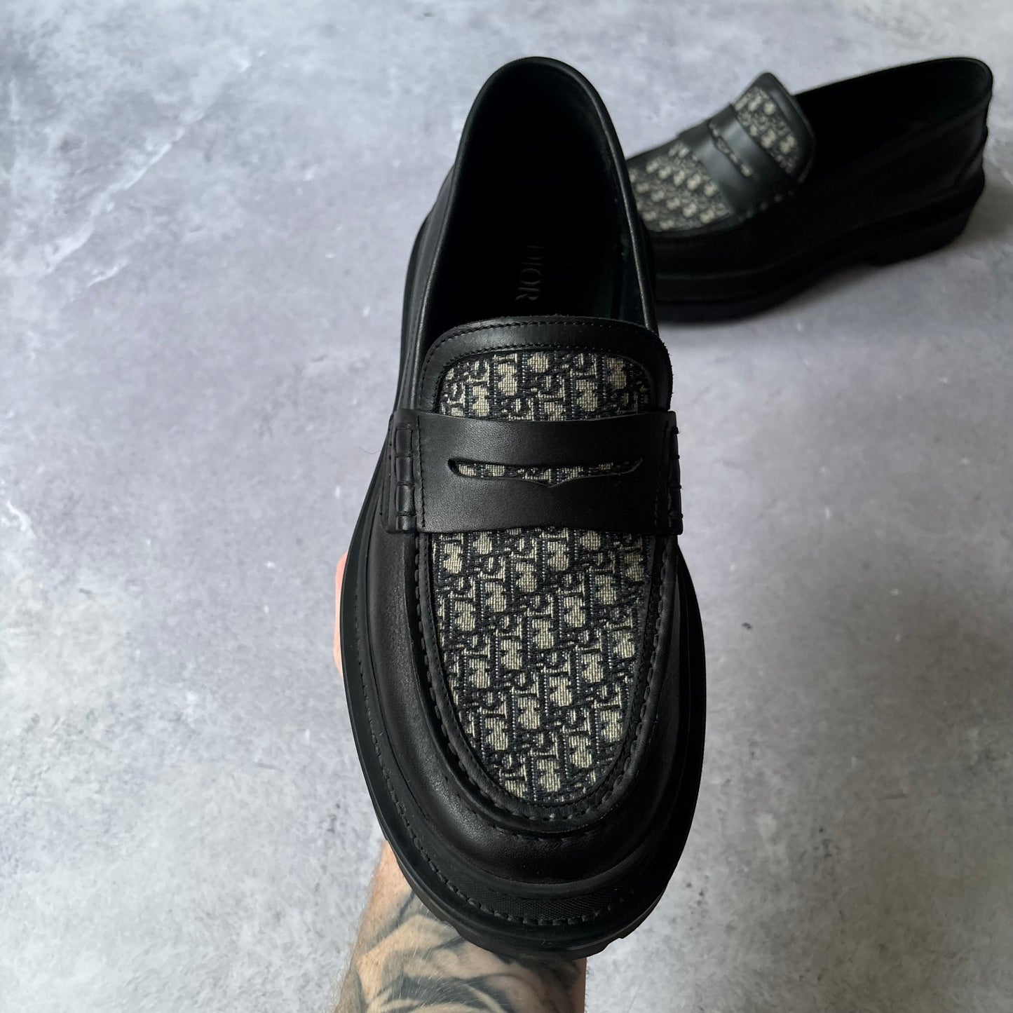 Dior Oblique Loafers - Fits UK 8