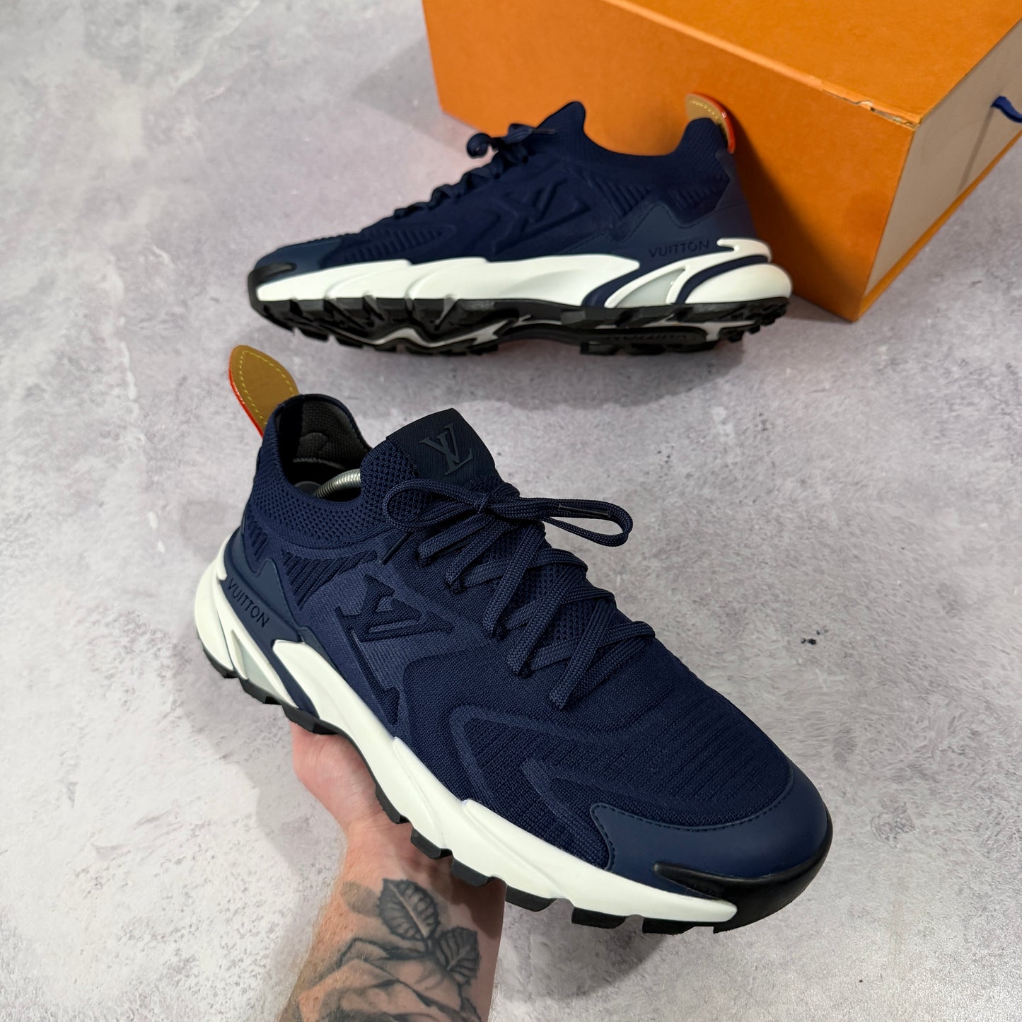 Louis Vuitton Tatic Knit Trainers - Fits UK 10.5/11