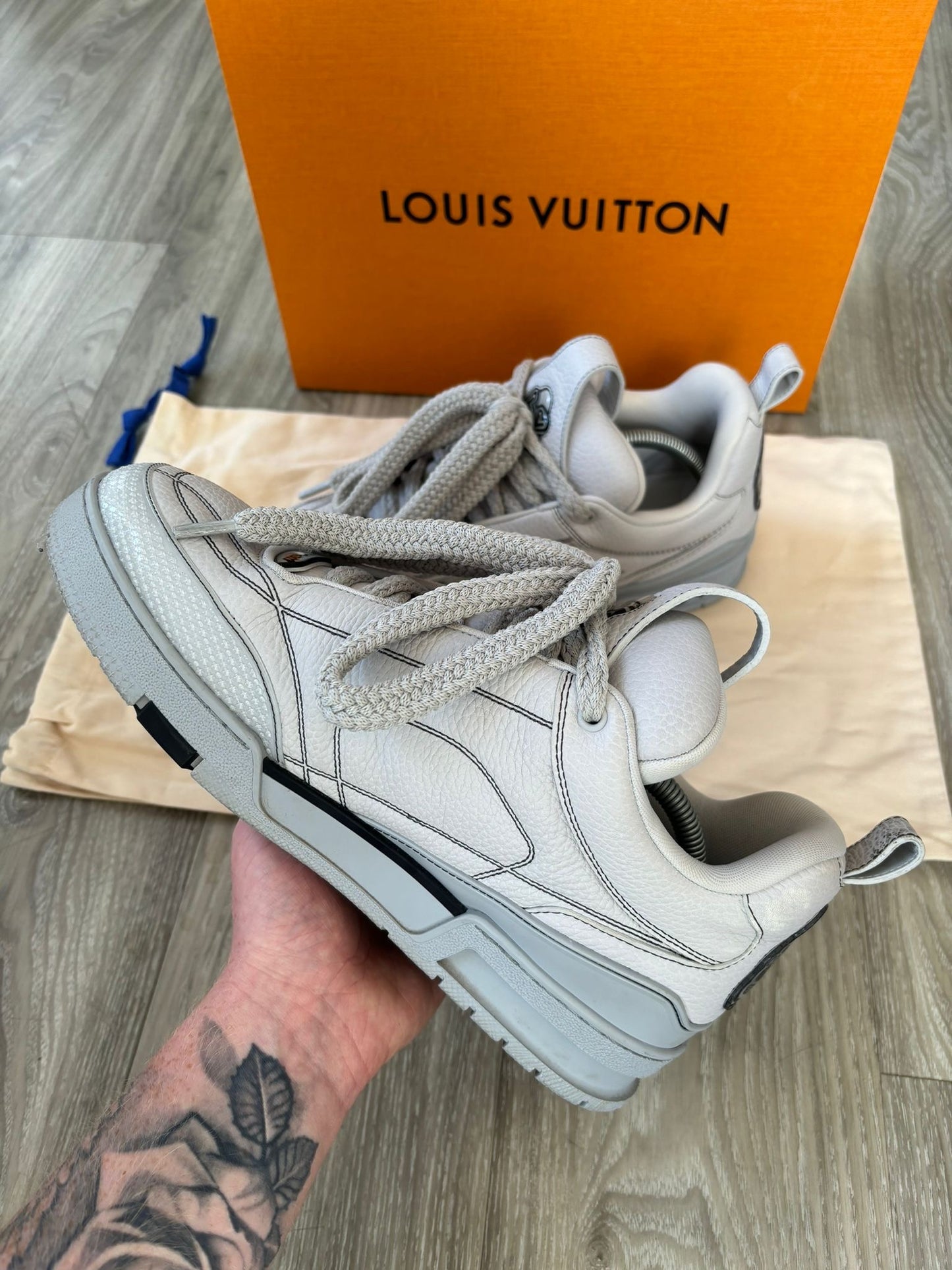 Louis Vuitton Skate Sneakers UK 10/10.5