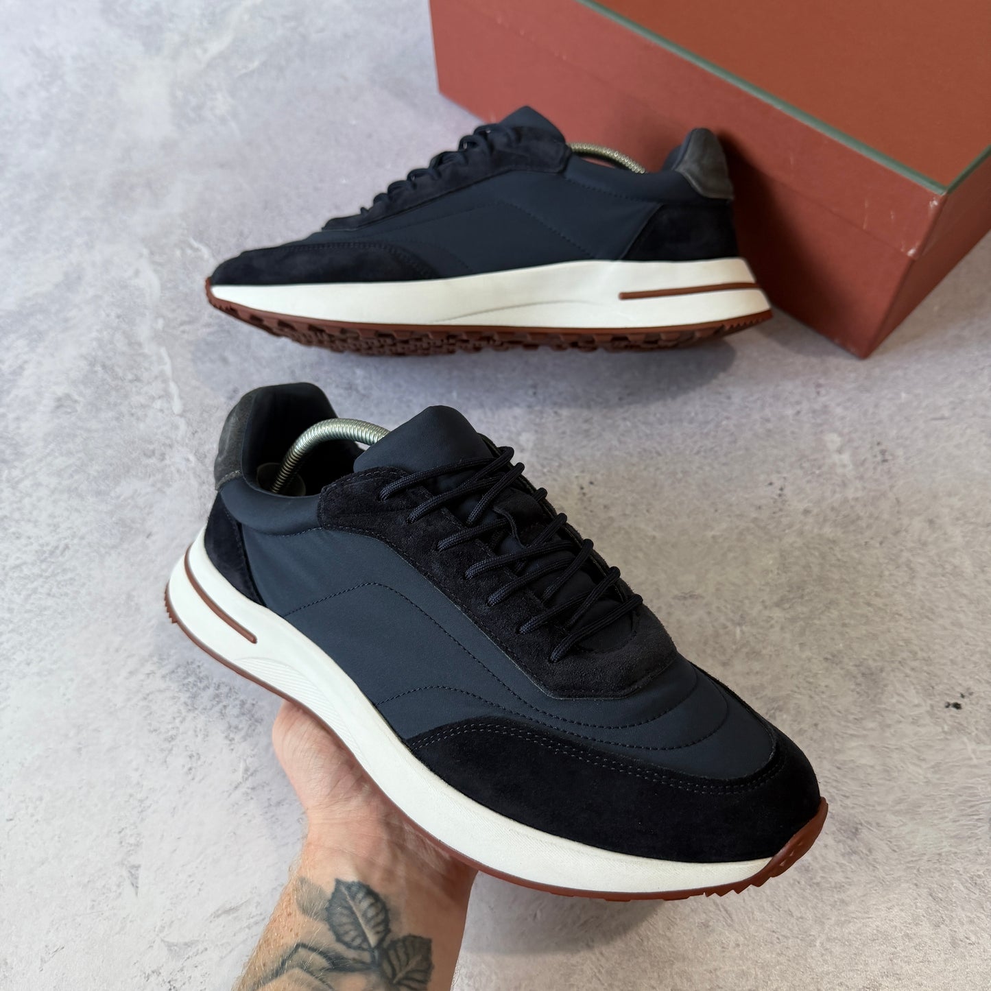 Loro Piana Weekend Walk Trainers - Fits UK 8