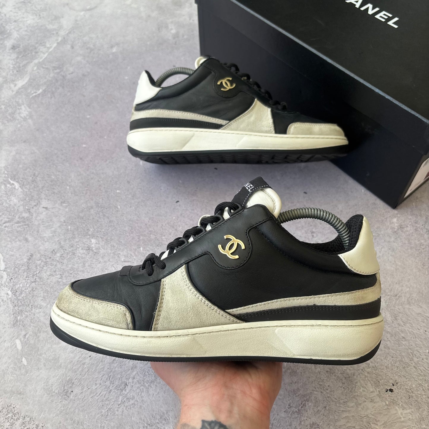 Womens Chanel Trainers - Fits UK 5.5/6