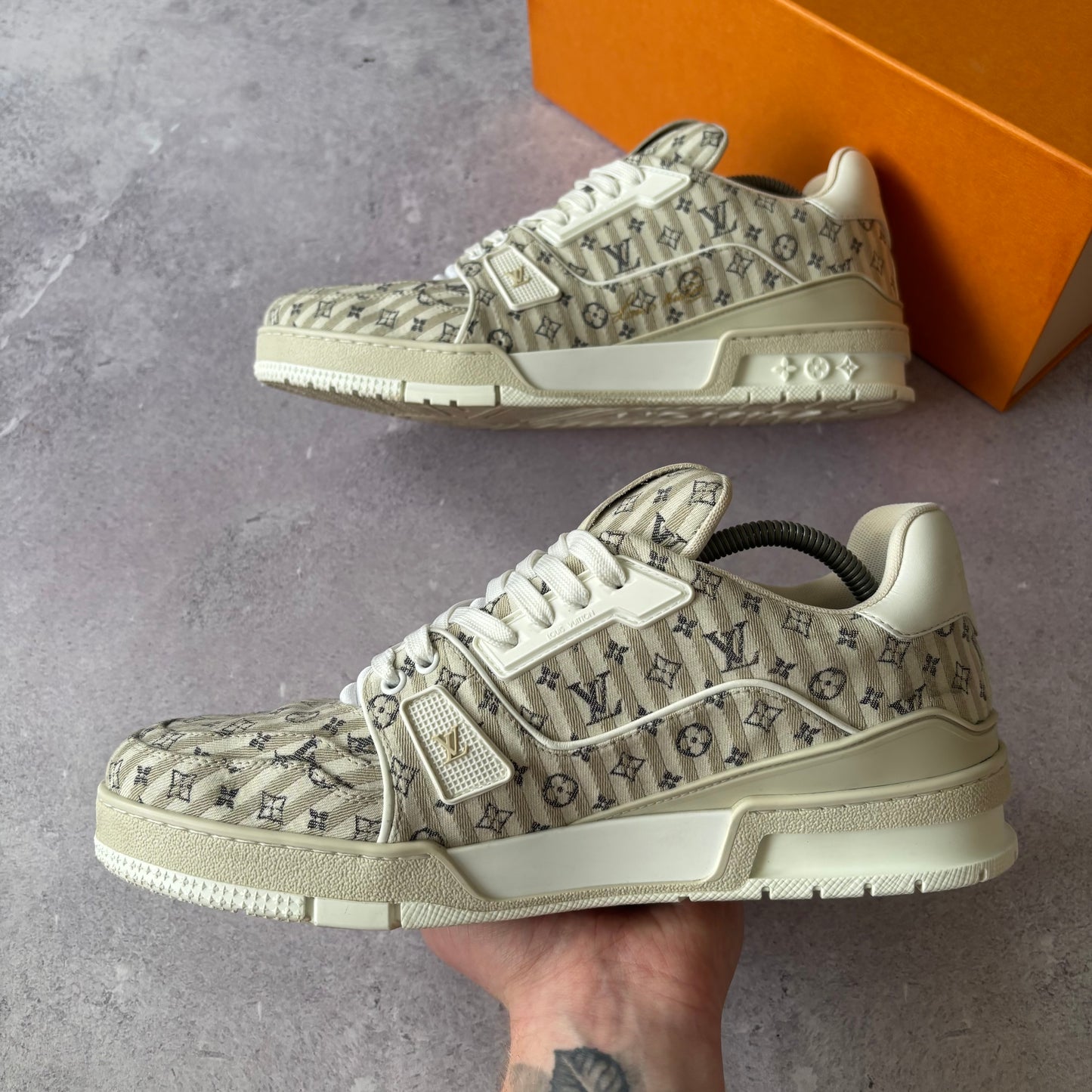 Louis Vuitton Trainers - Fits UK 10