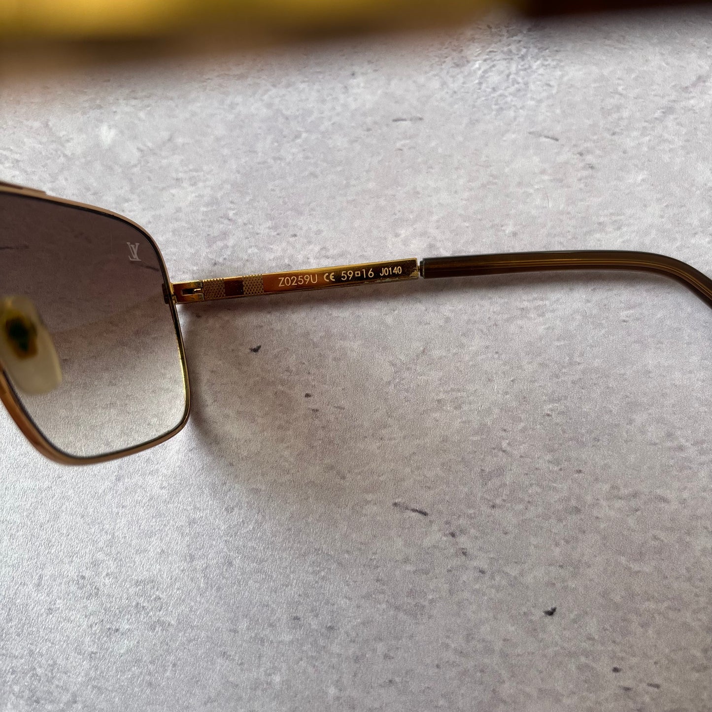 Louis Vuitton Attitude Sunglasses - Gold