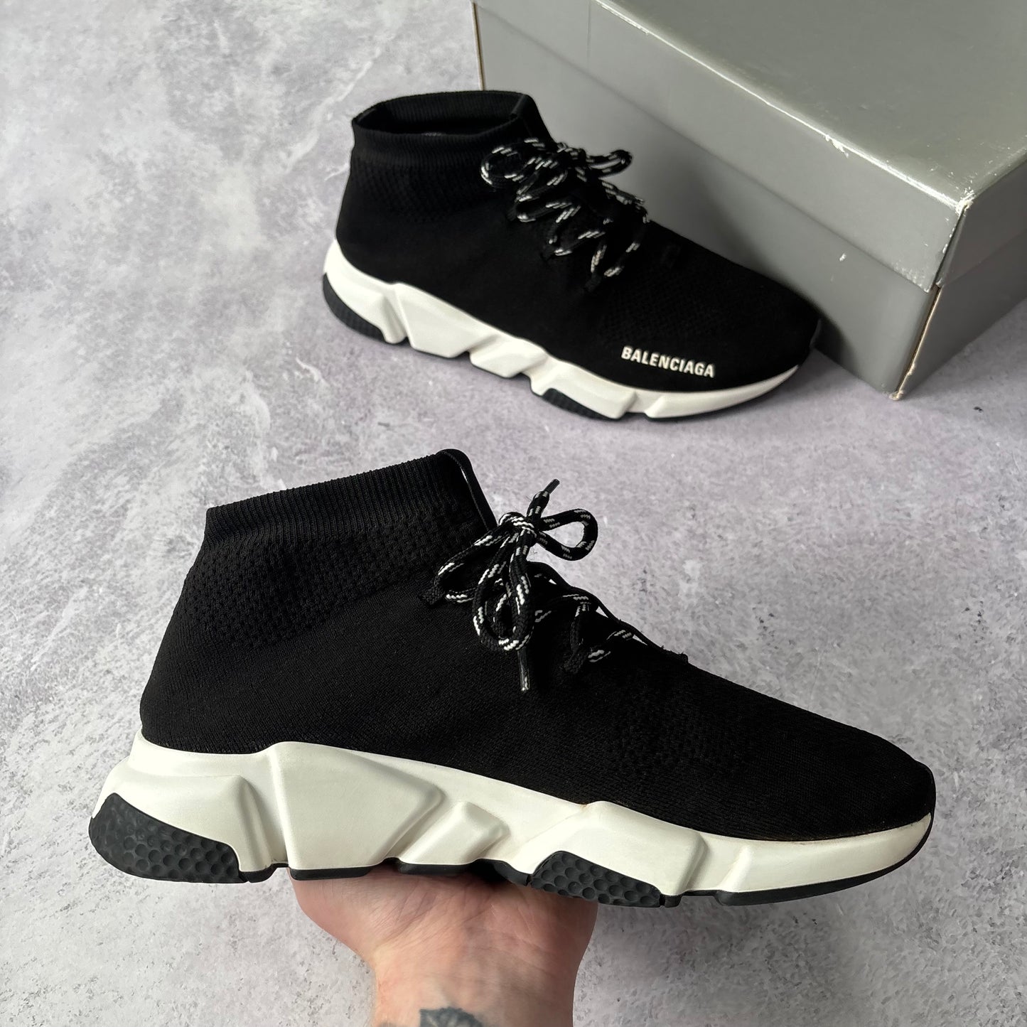 Balenciaga Speed Laced Trainers - Fits UK 8