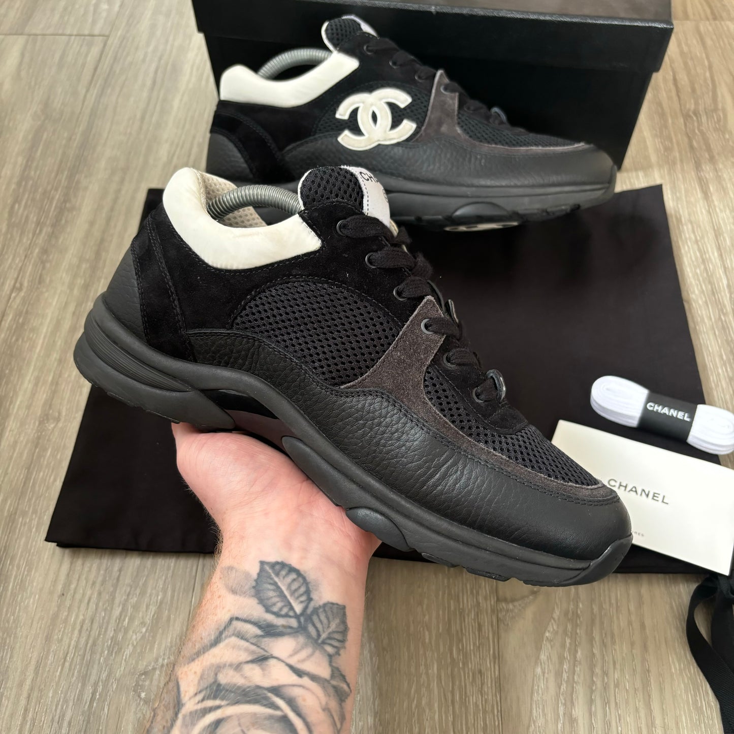 Chanel Trainers UK 7.5