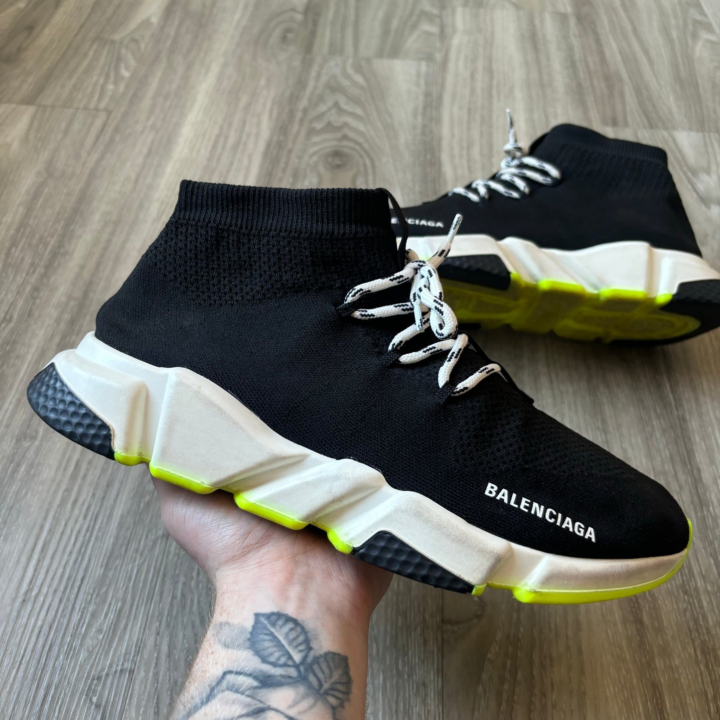 Balenciaga Speed Laced Trainers UK 11