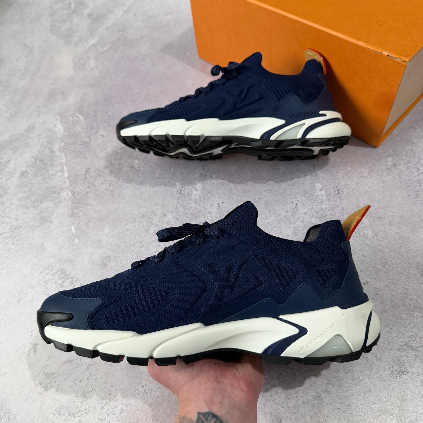 Louis Vuitton Tatic Knit Trainers - Fits UK 10.5/11