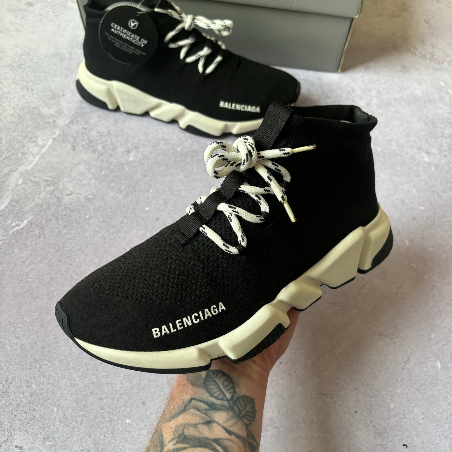 Balenciaga Speed Laced Trainers - UK 8