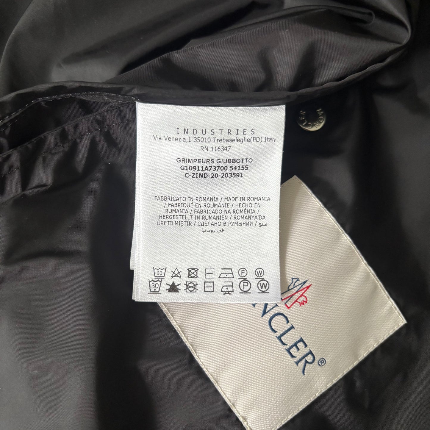 Moncler Grimpeurs Jacket - Size 2