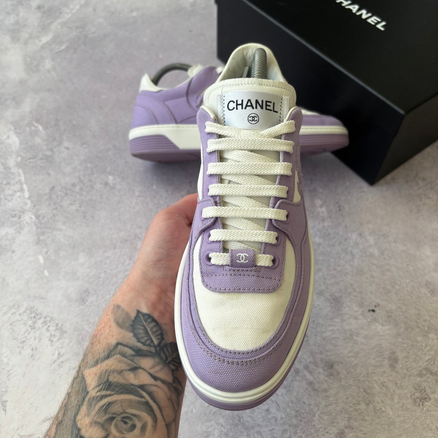 Womens Chanel Trainers - Fits UK 5.5/6