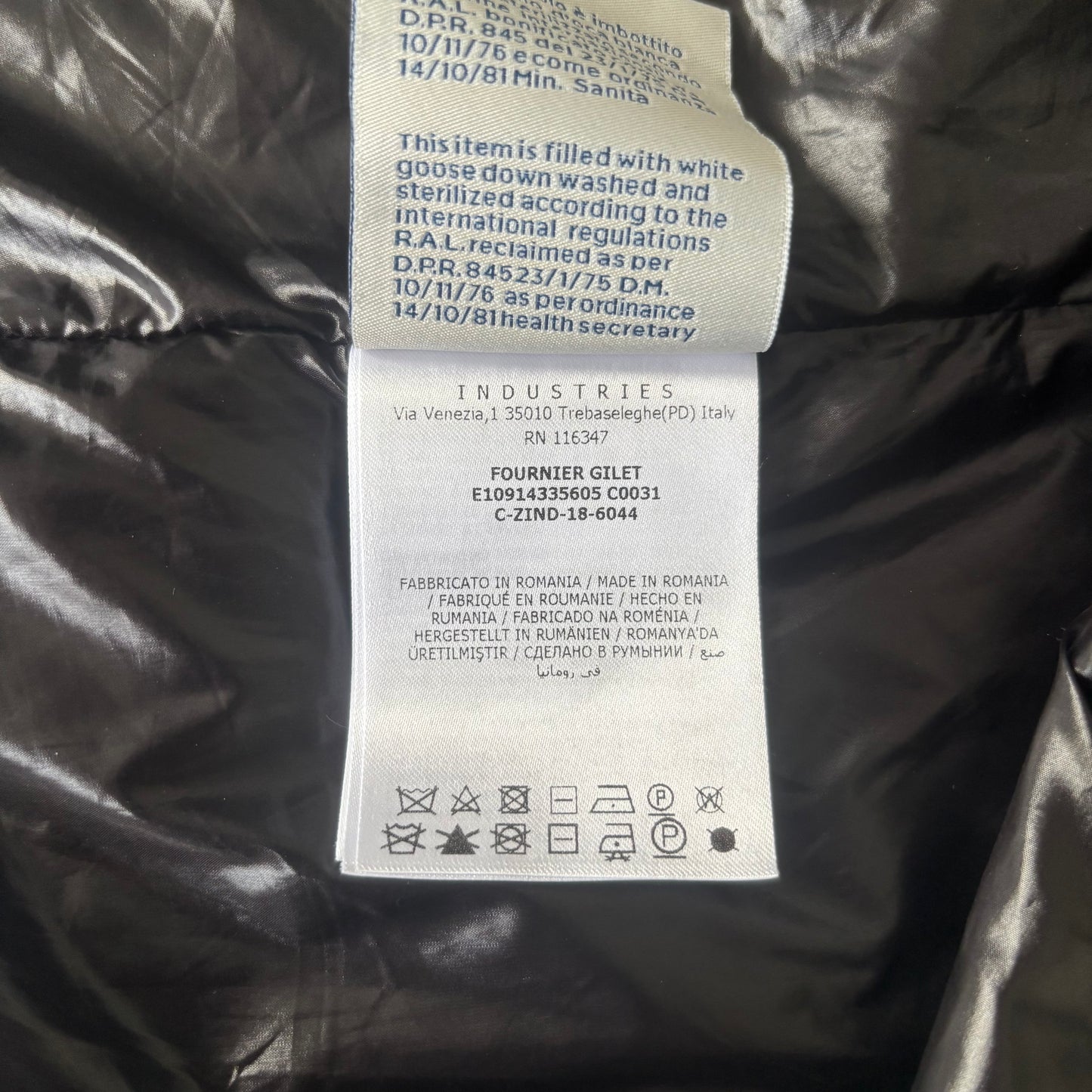 Moncler Fournier Gilet - Size 4