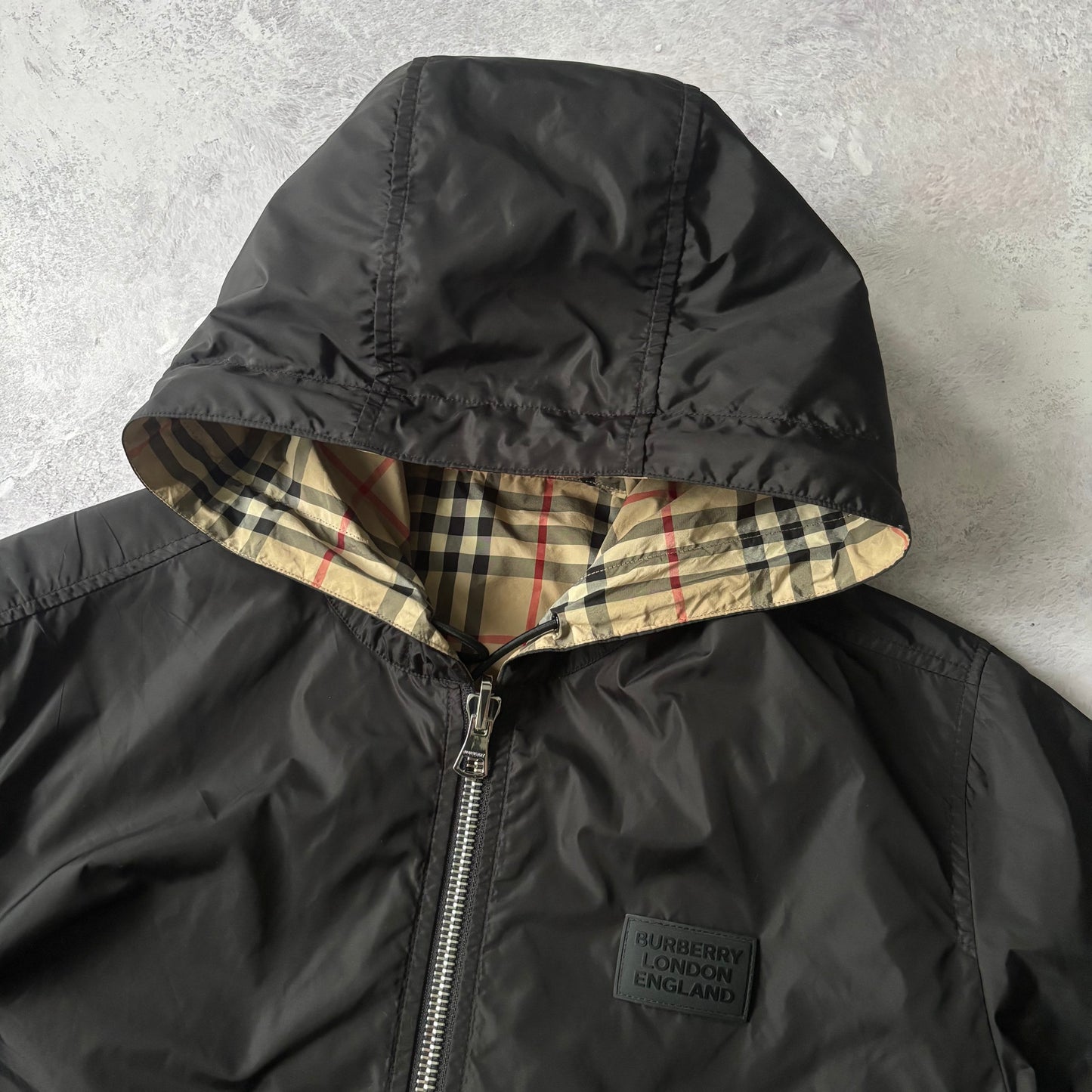 Burberry Reversible Windbreaker Jacket - Large