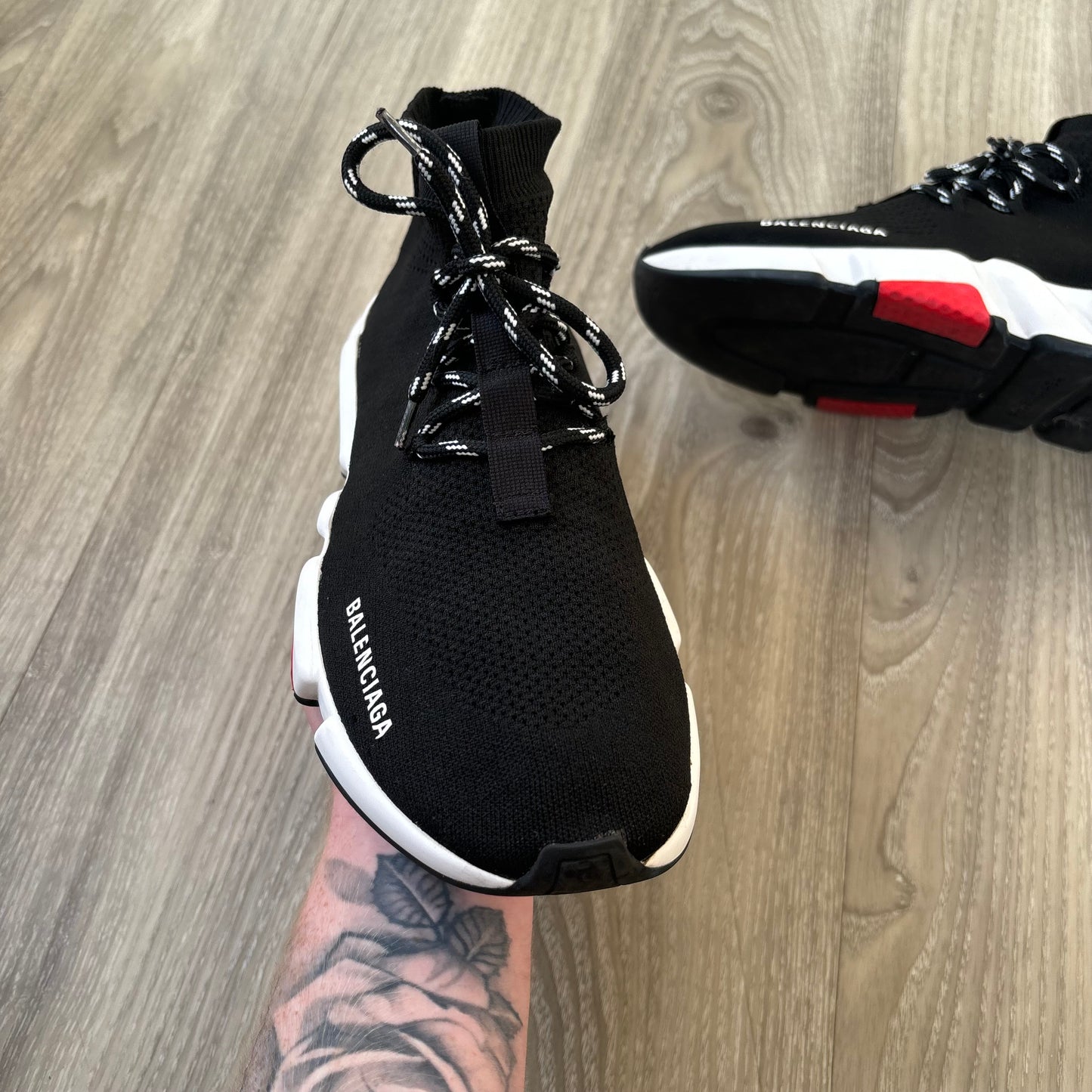 Balenciaga Speed Laced Trainers UK 9